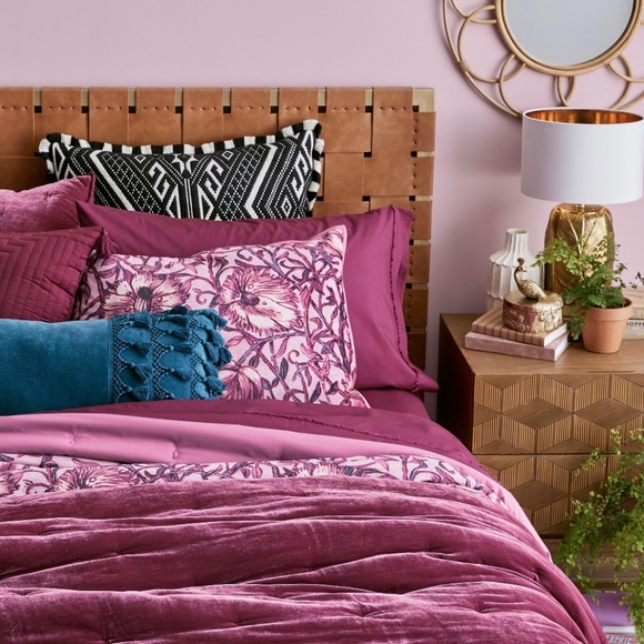 Opalhouse Bedding Opalhouse Love In A Mist Purple Floral Printed